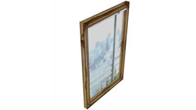 城市摄影挂画装饰画SU模型下载_sketchup草图大师SKP模型