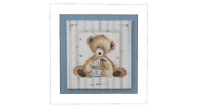 现代简约卡通熊挂画SU模型下载_sketchup草图大师SKP模型