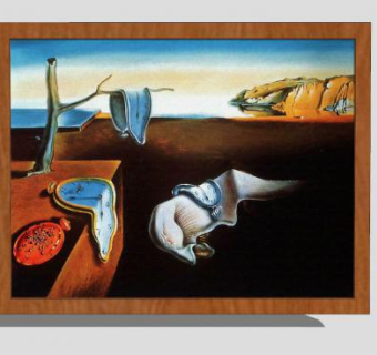 《记忆的永恒》装饰画SU模型下载_sketchup草图大师SKP模型