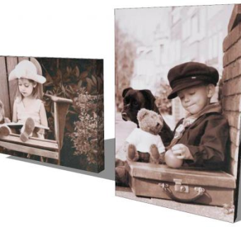 怀旧复古绘画儿童油画挂画SU模型下载_sketchup草图大师SKP模型