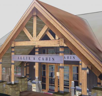 艾莉小屋木屋SU模型下载_sketchup草图大师SKP模型