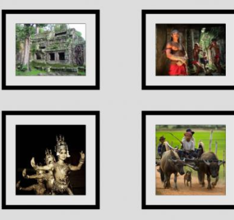 原始部落人物风景摄影照片相框SU模型下载_sketchup草图大师SKP模型