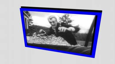 《活死人之夜》剧照相框SU模型下载_sketchup草图大师SKP模型