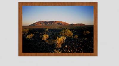 自然风景摄影相框SU模型下载_sketchup草图大师SKP模型