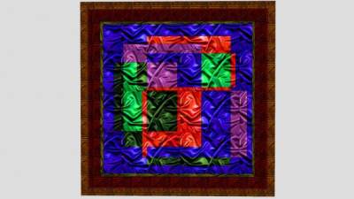 抽象绘画挂画SU模型下载_sketchup草图大师SKP模型