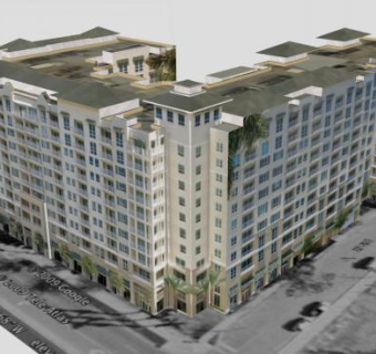 现代城市住宅手掌公寓SU模型下载_sketchup草图大师SKP模型