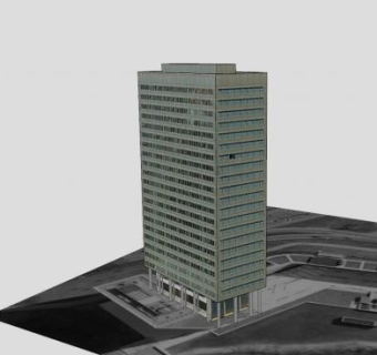 慕尼黑门建筑房子SU模型下载_sketchup草图大师SKP模型