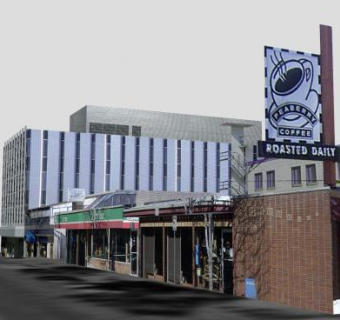 圣保罗房子建筑SU模型下载_sketchup草图大师SKP模型