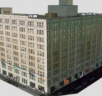 人力资源高层建设SU模型下载_sketchup草图大师SKP模型