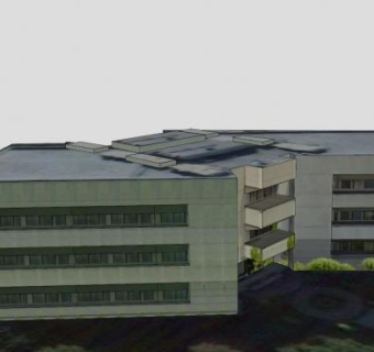 纳帕建筑发展部建筑SU模型下载_sketchup草图大师SKP模型