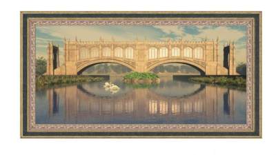 欧式花纹画框油画SU模型下载_sketchup草图大师SKP模型