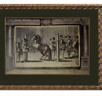 路易十三宫廷画像花纹相框SU模型下载_sketchup草图大师SKP模型