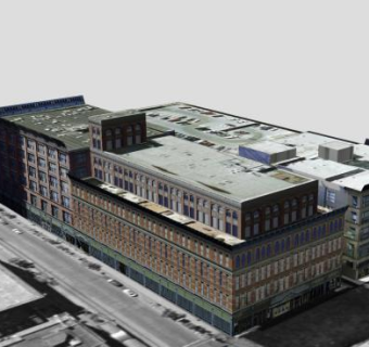 中央商务区房子建筑SU模型下载_sketchup草图大师SKP模型