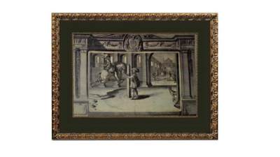 路易十三宫廷绘画欧式相框SU模型下载_sketchup草图大师SKP模型