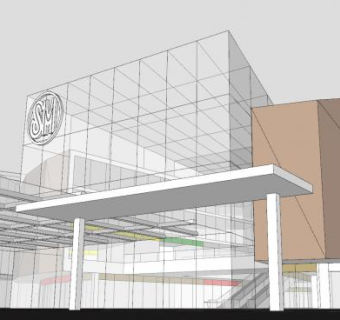 现代干净房子建筑SU模型下载_sketchup草图大师SKP模型