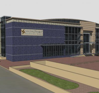 阿尔希拉尔集市建筑SU模型下载_sketchup草图大师SKP模型