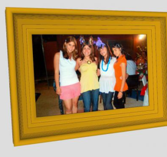 摆台相框合照像SU模型下载_sketchup草图大师SKP模型