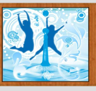 现代绘制壁式挂画SU模型下载_sketchup草图大师SKP模型