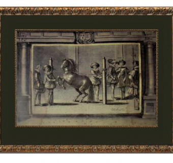 路易十三宫廷古典挂画SU模型下载_sketchup草图大师SKP模型