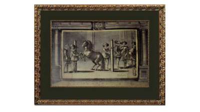 路易十三宫廷古典挂画SU模型下载_sketchup草图大师SKP模型