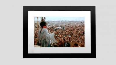 伍德斯托克音乐会摄影挂画SU模型下载_sketchup草图大师SKP模型