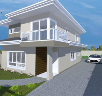 现代房子极简建筑SU模型下载_sketchup草图大师SKP模型