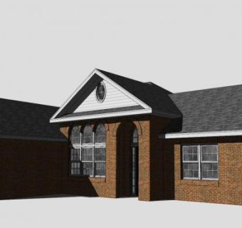 现代主义房子木屋SU模型下载_sketchup草图大师SKP模型