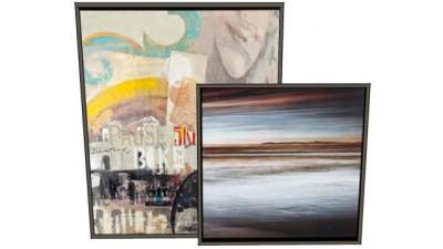 海报摄影装裱挂画SU模型下载_sketchup草图大师SKP模型