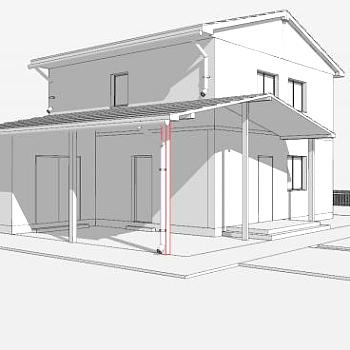 小型建筑小房子SU模型下载_sketchup草图大师SKP模型