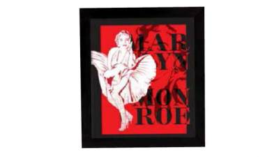 奥斯卡·玛丽莲·梦露海报挂画SU模型下载_sketchup草图大师SKP模型