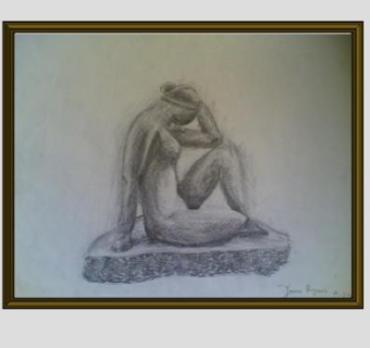 艺术画铅笔装饰画SU模型下载_sketchup草图大师SKP模型