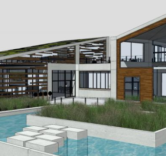 多用途建筑房子SU模型下载_sketchup草图大师SKP模型