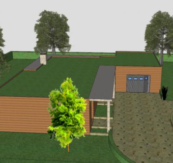 现代家具房子SU模型下载_sketchup草图大师SKP模型