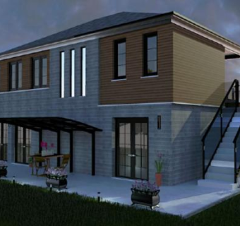 乡村别墅房子建筑SU模型下载_sketchup草图大师SKP模型