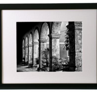 走廊建筑摄影挂画SU模型下载_sketchup草图大师SKP模型