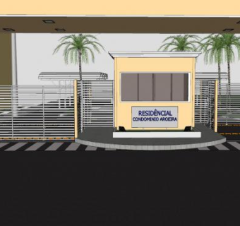 现代芳香公寓住宅建筑SU模型下载_sketchup草图大师SKP模型