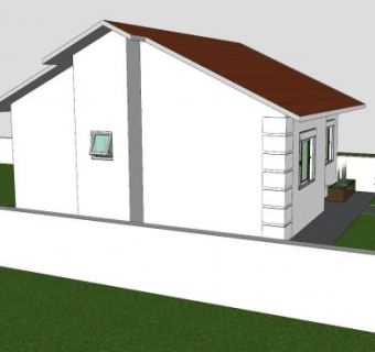 标准房子住宅SU模型下载_sketchup草图大师SKP模型