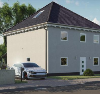 露台建筑停车房子SU模型下载_sketchup草图大师SKP模型