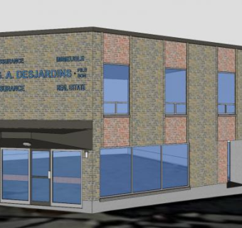 加拿大渥太华房子建筑SU模型下载_sketchup草图大师SKP模型