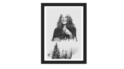 詹尼斯海报挂画SU模型下载_sketchup草图大师SKP模型