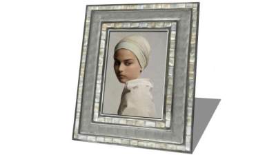 现代欧式桌面相框SU模型下载_sketchup草图大师SKP模型