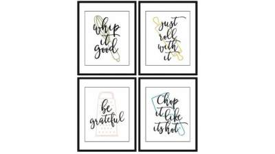 厨房艺术集挂画系列SU模型下载_sketchup草图大师SKP模型