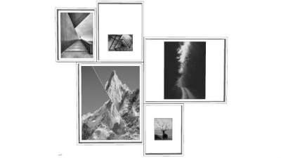 现代摄影作品挂画SU模型下载_sketchup草图大师SKP模型