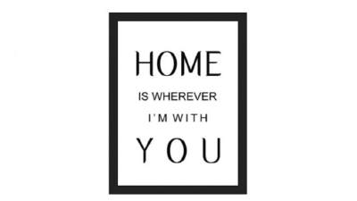 简约英文海报挂画SU模型下载_sketchup草图大师SKP模型