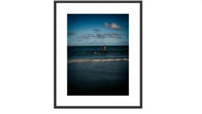 浅滩上的摄影挂画SU模型下载_sketchup草图大师SKP模型