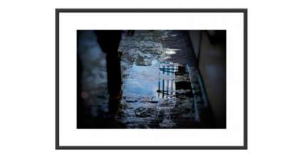 雨天地面艺术摄影挂画SU模型下载_sketchup草图大师SKP模型