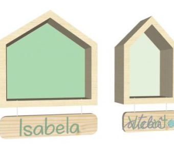 现代木框壁龛设计SU模型下载_sketchup草图大师SKP模型