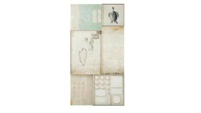 自然龟墙饰挂画SU模型下载_sketchup草图大师SKP模型