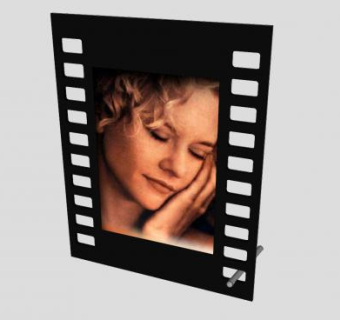 艺术摄影胶片型相框SU模型下载_sketchup草图大师SKP模型