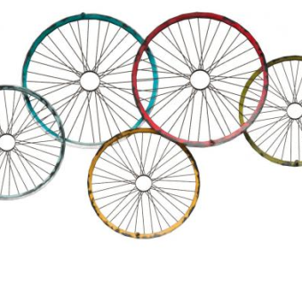 挂钩衣帽架车轮挂饰SU模型下载_sketchup草图大师SKP模型